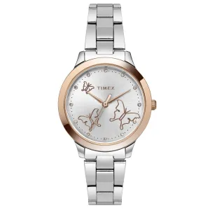Timex Analog Silver Dial Women Watch - TW000T634