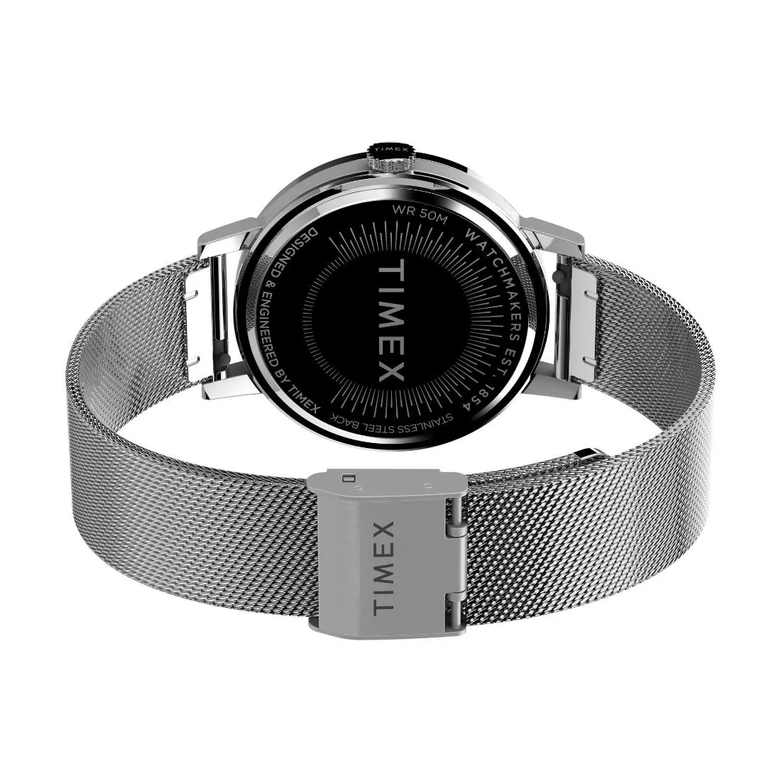 Timex Women 36 mm Size Silver-Tone Dial Analog Watch -TW2V36900