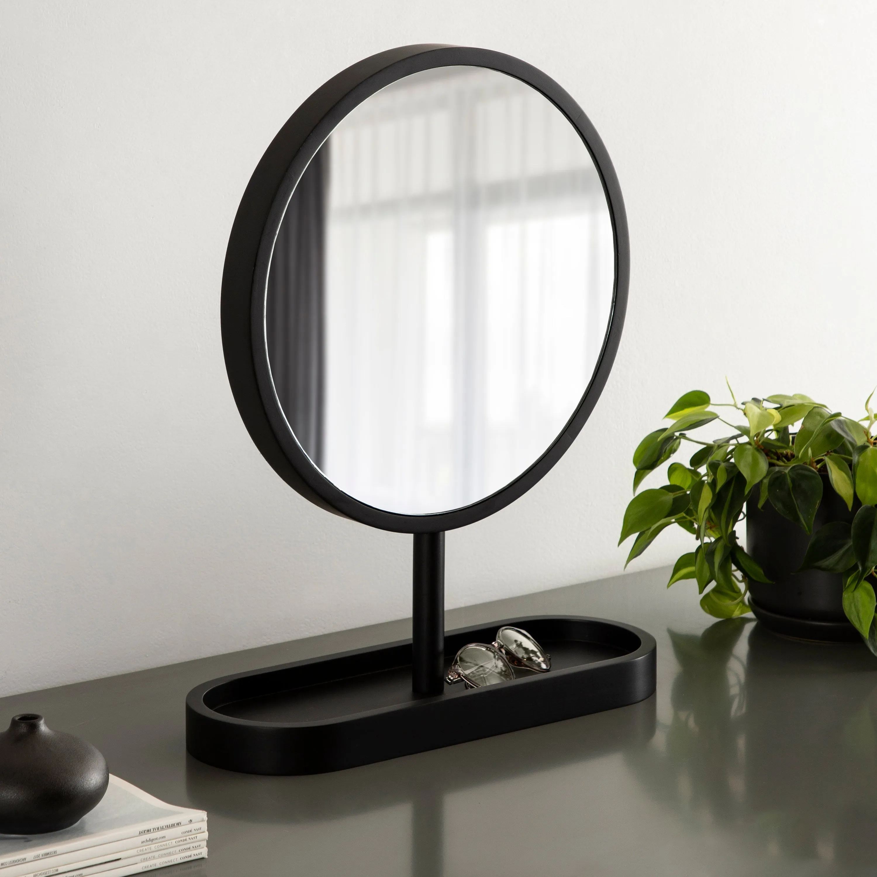 Travis Framed Tabletop Mirror