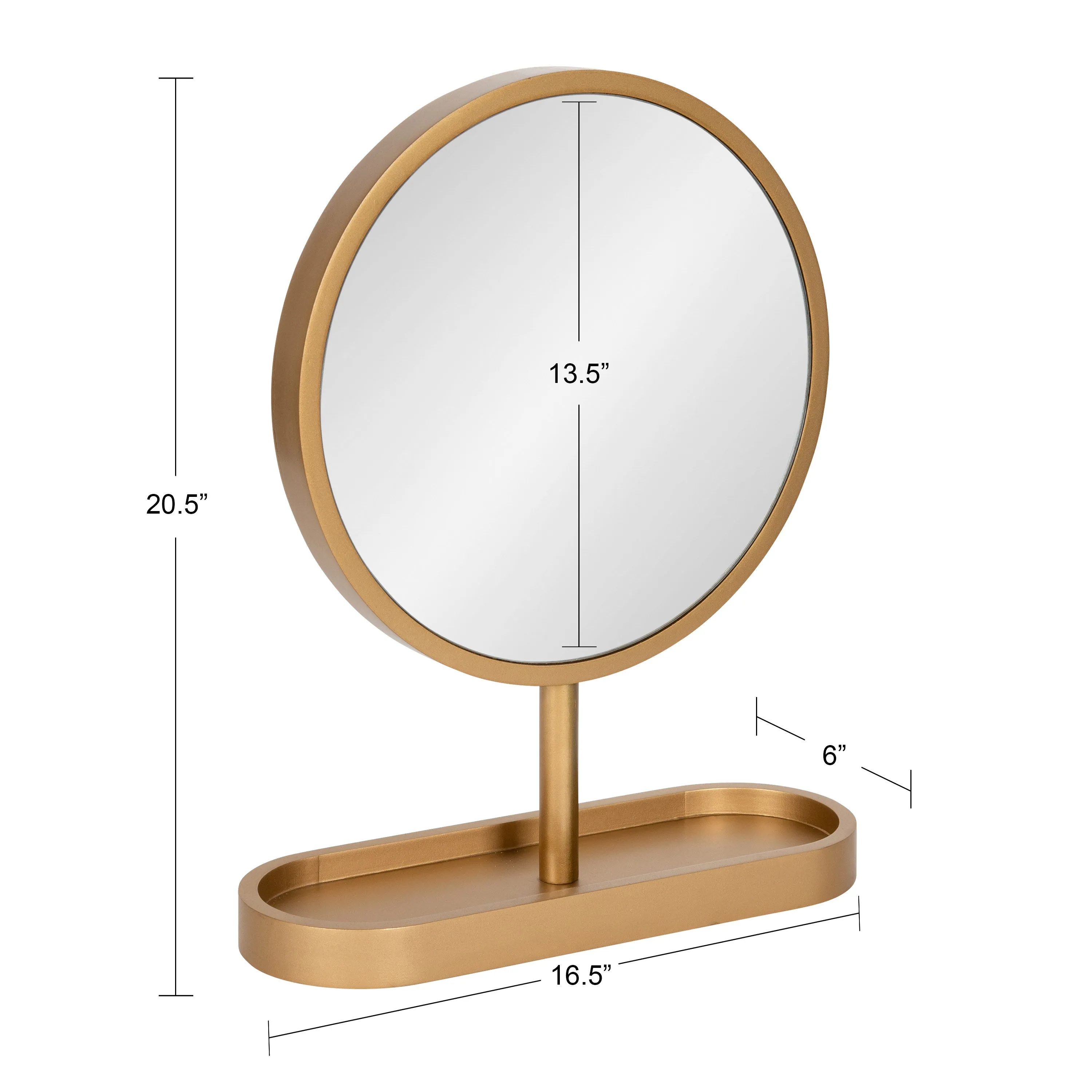 Travis Framed Tabletop Mirror
