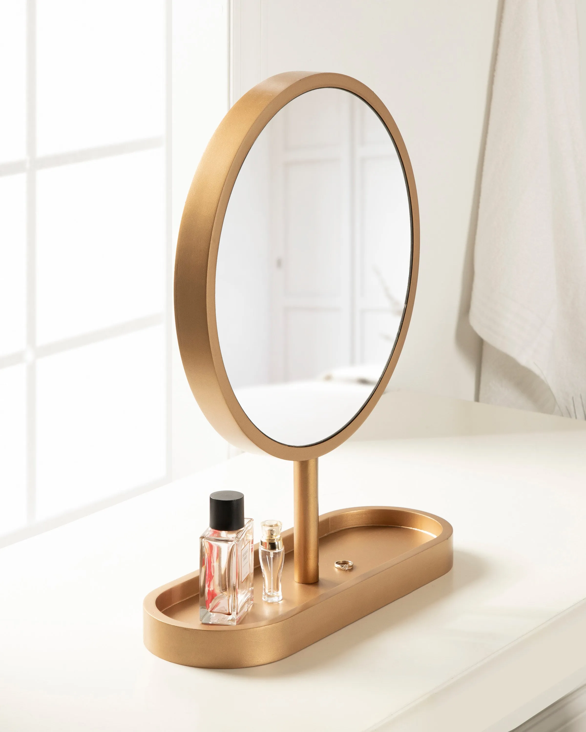 Travis Framed Tabletop Mirror