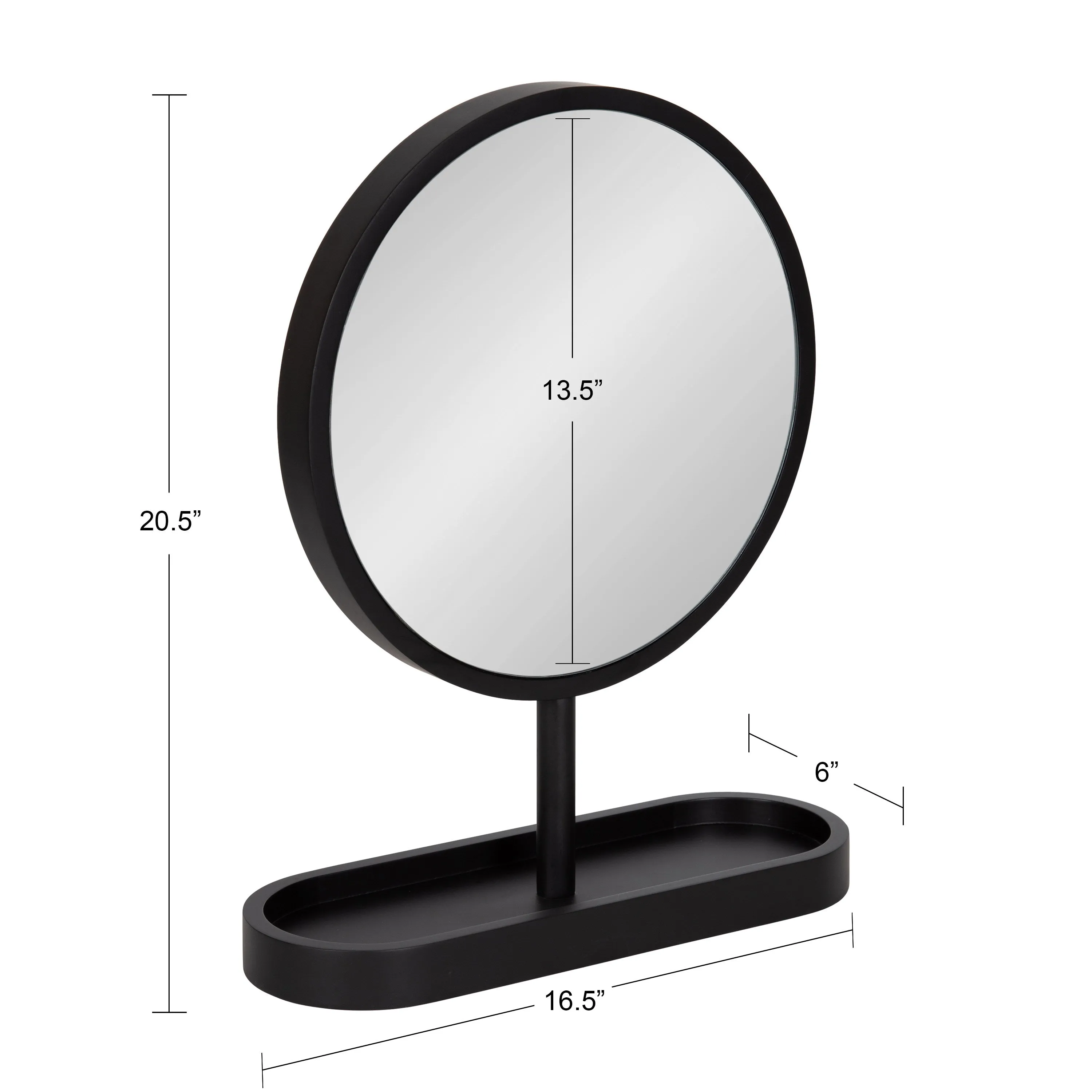 Travis Framed Tabletop Mirror