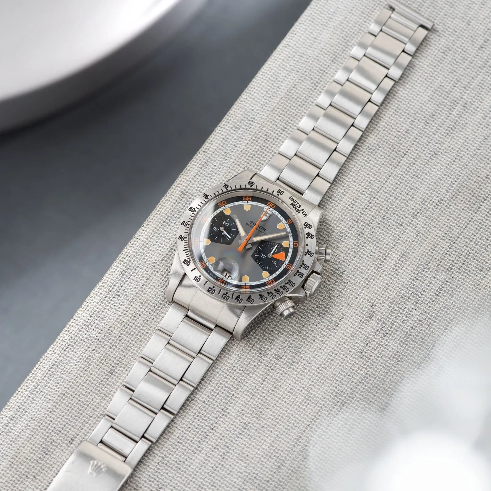 Tudor Home Plate Chronograph 7032 Box and Papers