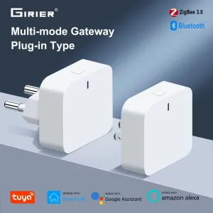 Tuya ZigBee Bluetooth Hub  Smart Home Gateway for Alexa & Google (EU/US Plug)