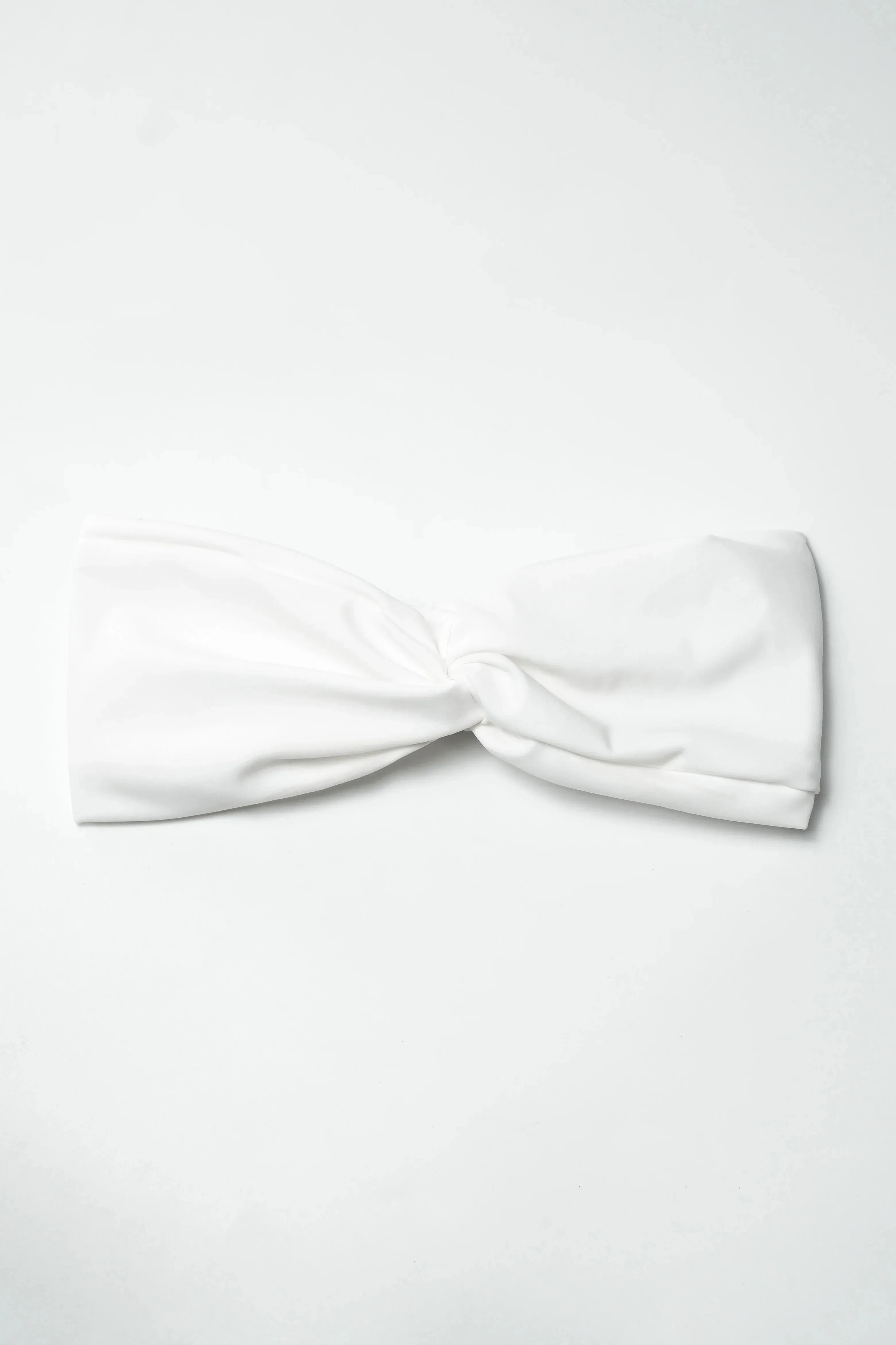 Twist Knot Headband - White