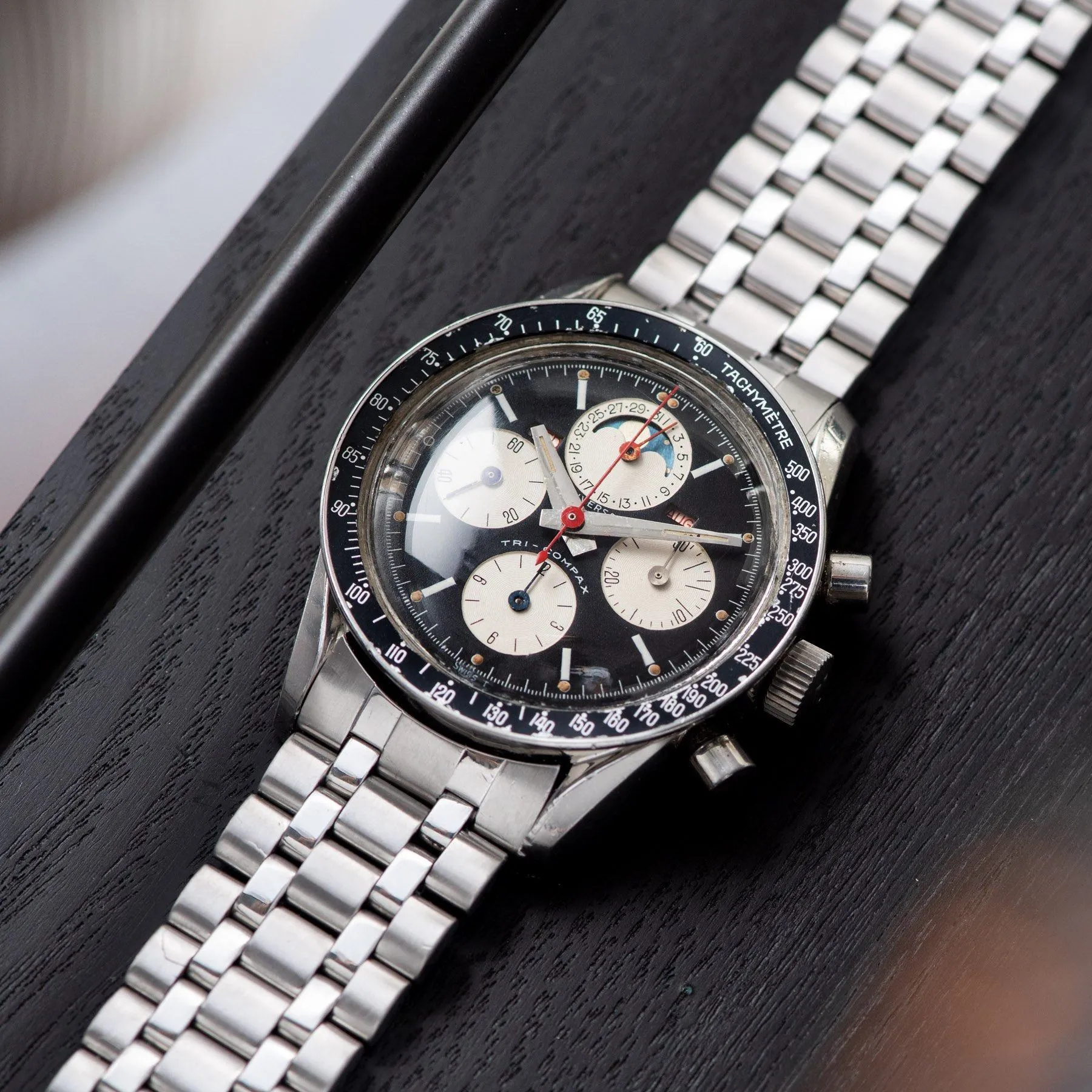 Universal Geneve Tri Compax "Evil Clapton" ref 88101/02