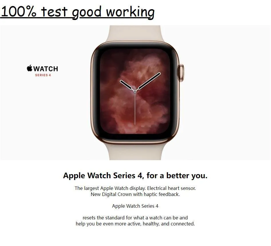 Used Apple Watch Series 4 (GPS 44mm)