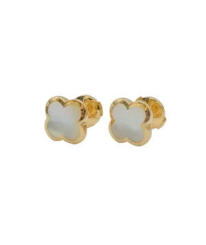 Van Cleef & Arpels Pure Alhambra Earrings K18 YG DXBS0428