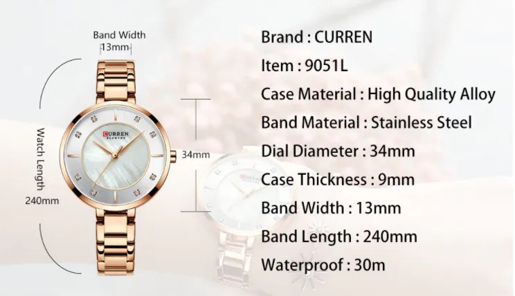 Vestal Curren Women Watch